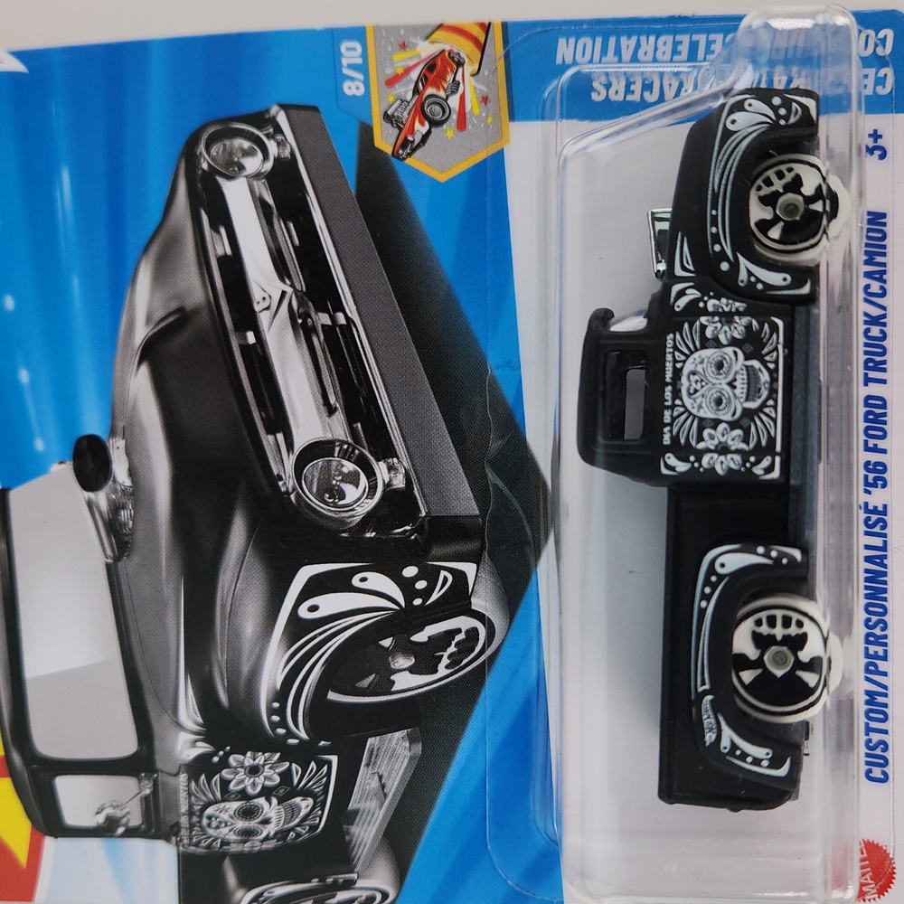 Hot Wheels Custom Dia De Los MUERTOS '56 Ford Truck, NEW 2025 Factory Card